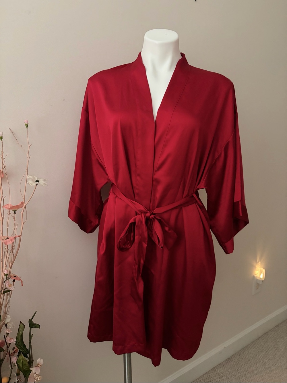 Victoria’s Secret satin robe